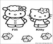 Printable hello kitty 27 coloring pages