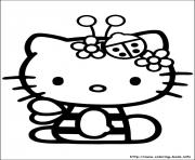 Printable hello kitty 52 coloring pages