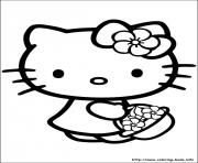 Printable hello kitty 53 coloring pages