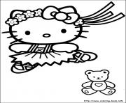 Printable hello kitty 16 coloring pages