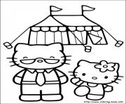 Printable hello kitty 20 coloring pages
