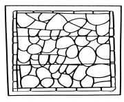Printable adult stained glass chapelle prieure de bethleem nimes coloring pages