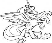 Printable princess celesia my little pony coloring pages
