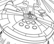 Printable star wars millenium falcon coloring pages