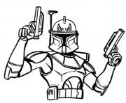 Printable star wars captain rex coloring pages