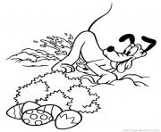 Printable easter  disney pluto765c coloring pages