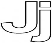 Printable free j alphabet f610 coloring pages