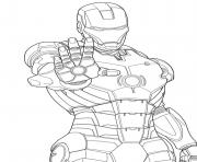 Printable iron man s kids1858 coloring pages