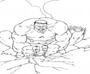 Printable stronger hulk sc5d7 coloring pages
