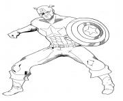 Printable Captain America  For Boys69b6 coloring pages