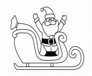Printable coloring pages of santa claus and his sleighb228 coloring pages
