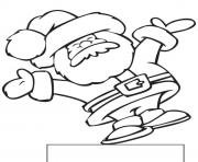 Printable exciting santa claus sb88e coloring pages