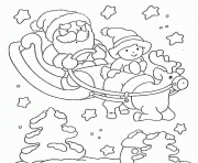 Printable christmas santa s free5734 coloring pages
