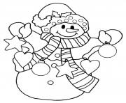 Printable snowman christmas s for kidsaadf coloring pages