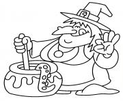 Printable witch halloween colouring pages for kids printables865a coloring pages