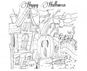 Printable adult happy halloween s printablec606 coloring pages