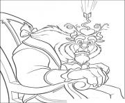 Printable beast madly in love disney princess 679e coloring pages
