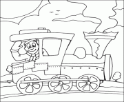 Printable steam train preschool s printable free729d coloring pages