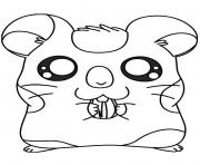 Printable cute oxnard hamtaro s36ae coloring pages