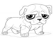 Printable cute puppies coloring pages