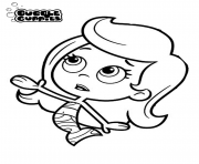 Printable cute molly bubble guppies s9a26 coloring pages