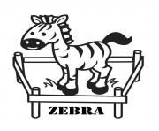cute preschool s zebra68b4