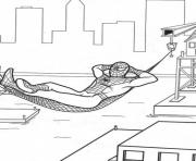 Printable spiderman holiday s0d8d coloring pages