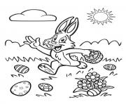 Printable wait for me easter s bunny yellingb7f0 coloring pages