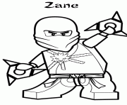 Printable zane ninjago sa0ef coloring pages