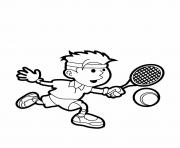 Printable tennis s freed668 coloring pages