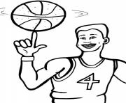 Printable cool basketball s4bc2 coloring pages
