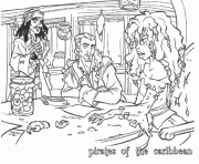 Printable pirates on a boat5e10 coloring pages
