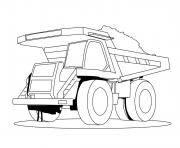 Printable dessin camion benne 10 coloring pages