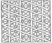 Printable adults patterns lines coloring pages