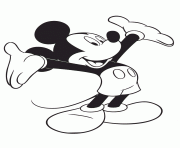 Printable mickey mouse introduction disney coloring pages