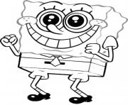coloring pages for kids spongebob big smilee4ad coloring pages