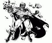 Printable x men bad guy magneto coloring pages