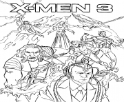 Printable printable s x men 3ee33 coloring pages