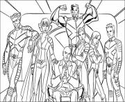 Printable printable s x men squads88e5 coloring pages