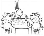 kids peppa pig colouring pages kids