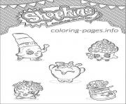 Printable shopkins family list characters coloring pages