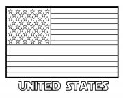 Printable american flag united states coloring pages