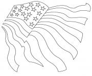 Printable free american flag ebf3 coloring pages