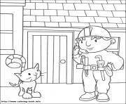 Printable Bob the builder 06 coloring pages