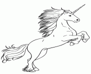 Printable white unicorn coloring pages