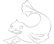 Printable 087 dewgong pokemon coloring pages