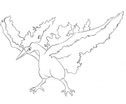 Printable 146 moltres pokemon coloring pages