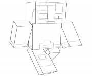 Printable minecraft dantdm coloring pages