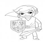 Printable link from legend of zelda wind waker coloring pages