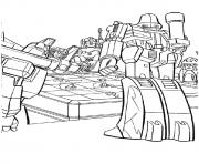 Printable transformers Planning a war a4 coloring pages